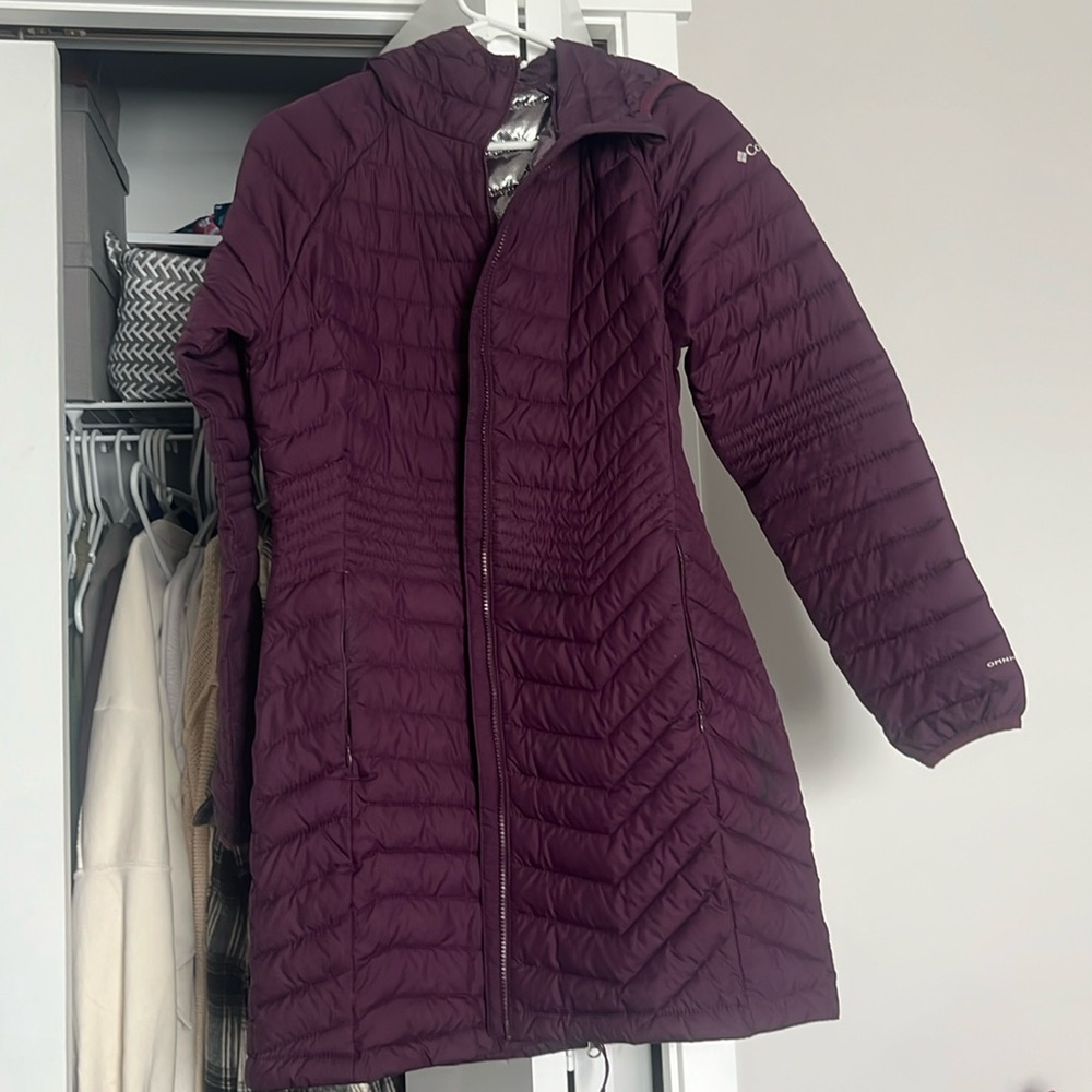 Purple Columbia Snow jacket. In great condition. Only worn a handful of times